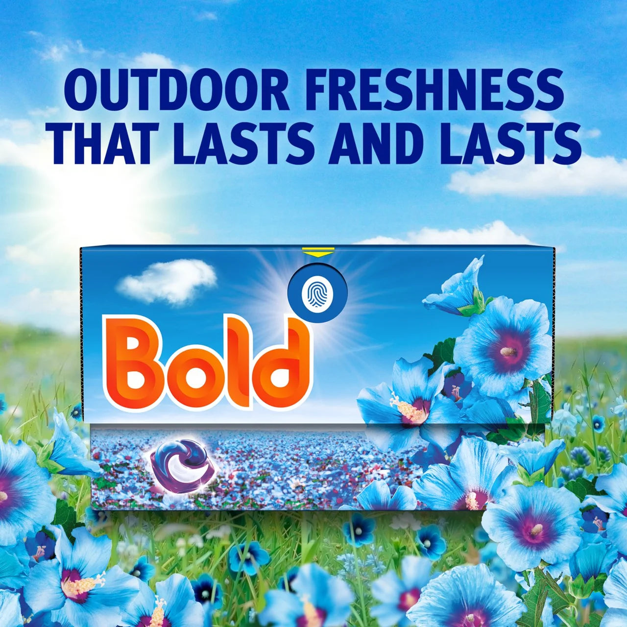 Bold 3in1 Pods Washing Capsules Spring Awakening 33 Washes