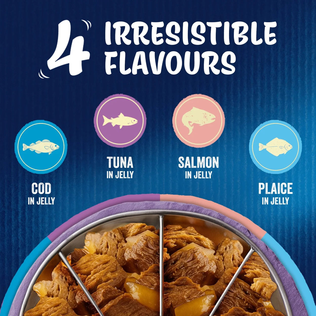 Felix As Good As it Looks Ocean Feasts in Jelly Wet Cat Food 40 x 85g