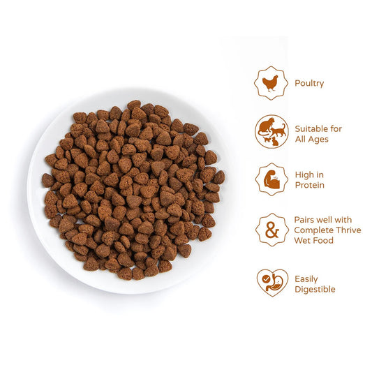 Thrive PremiumPlus Chicken with Turkey Dry Cat Food 1.5kg