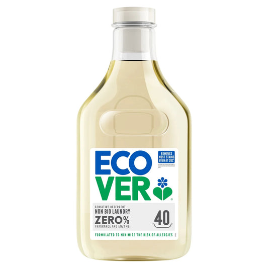 Ecover Sensitive Non Bio Laundry Liquid, Zero 40 Wash 1.43L