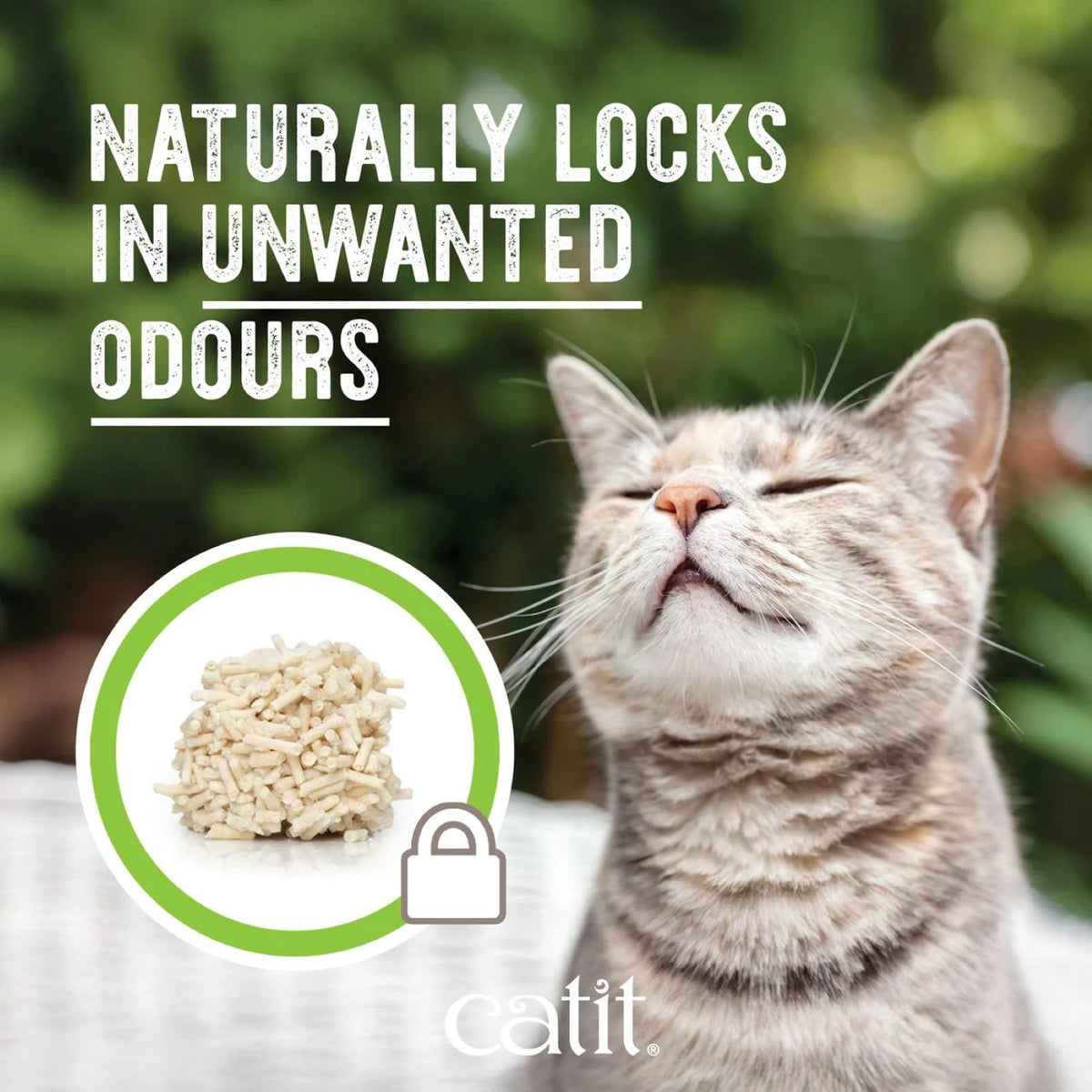 Catit Go Natural Pea Husk Litter Unscented 5.6kg