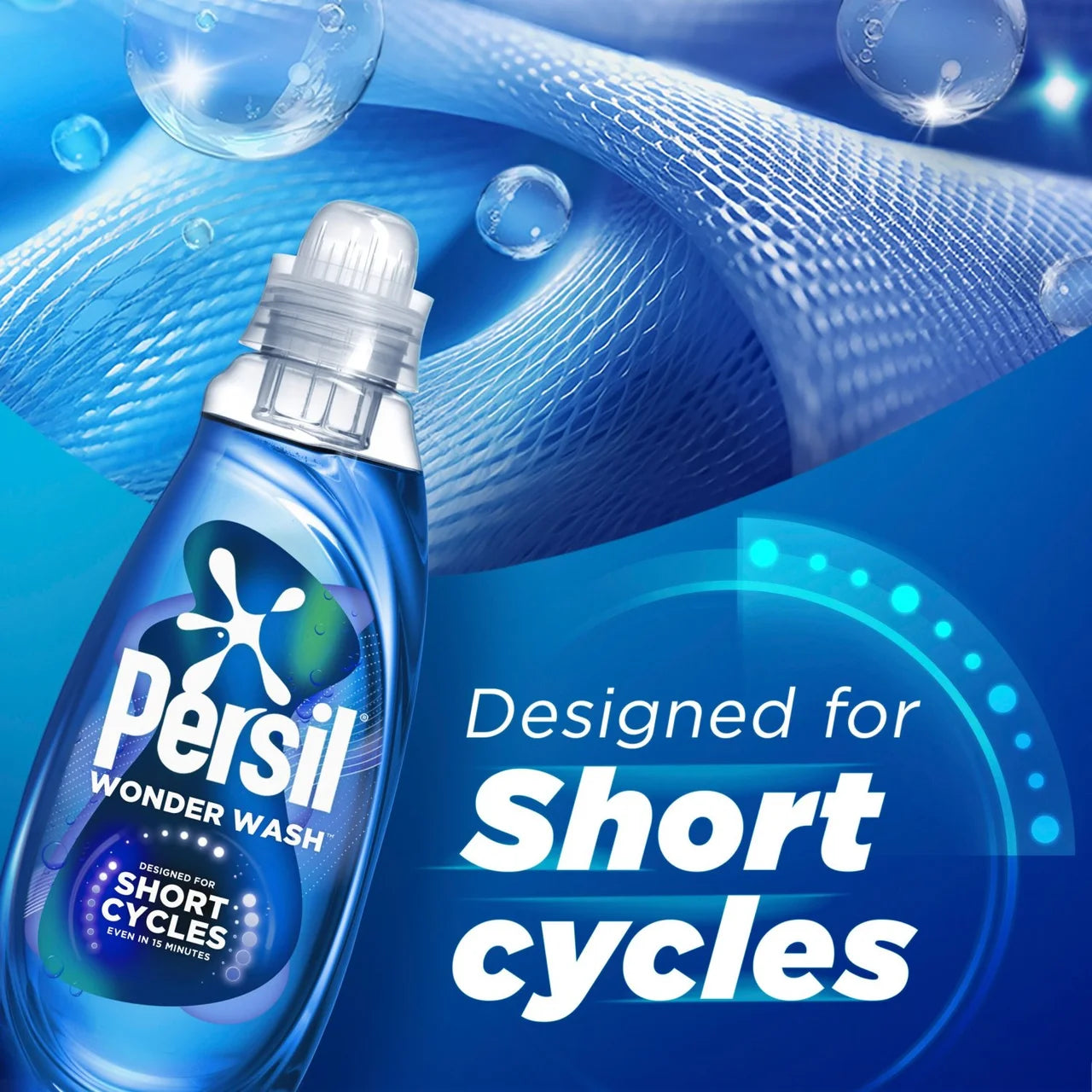 Persil Wonder Wash Odour Defy Laundry Detergent 31 Wash 837ml
