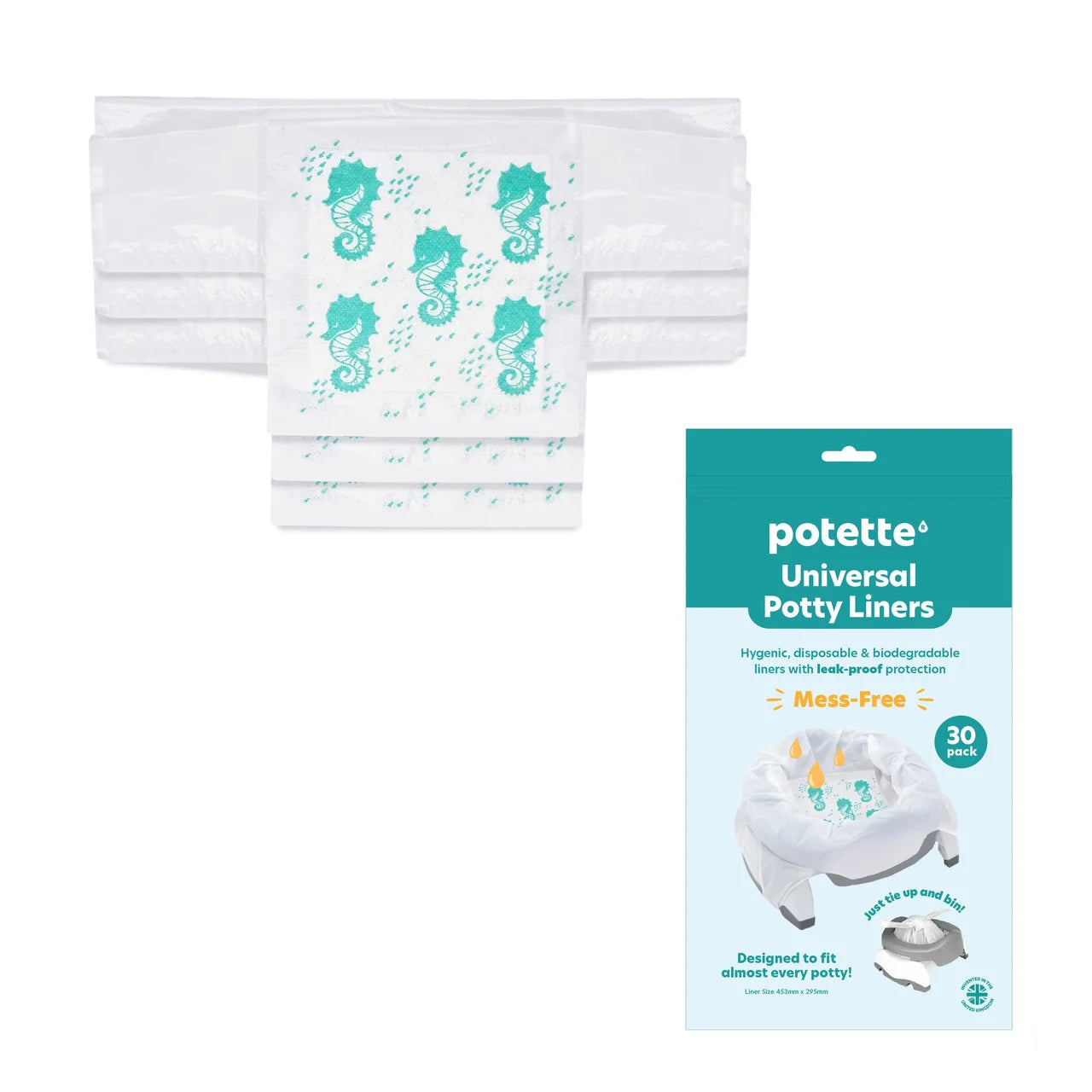 Potette Plus Potty Liners 30 per pack