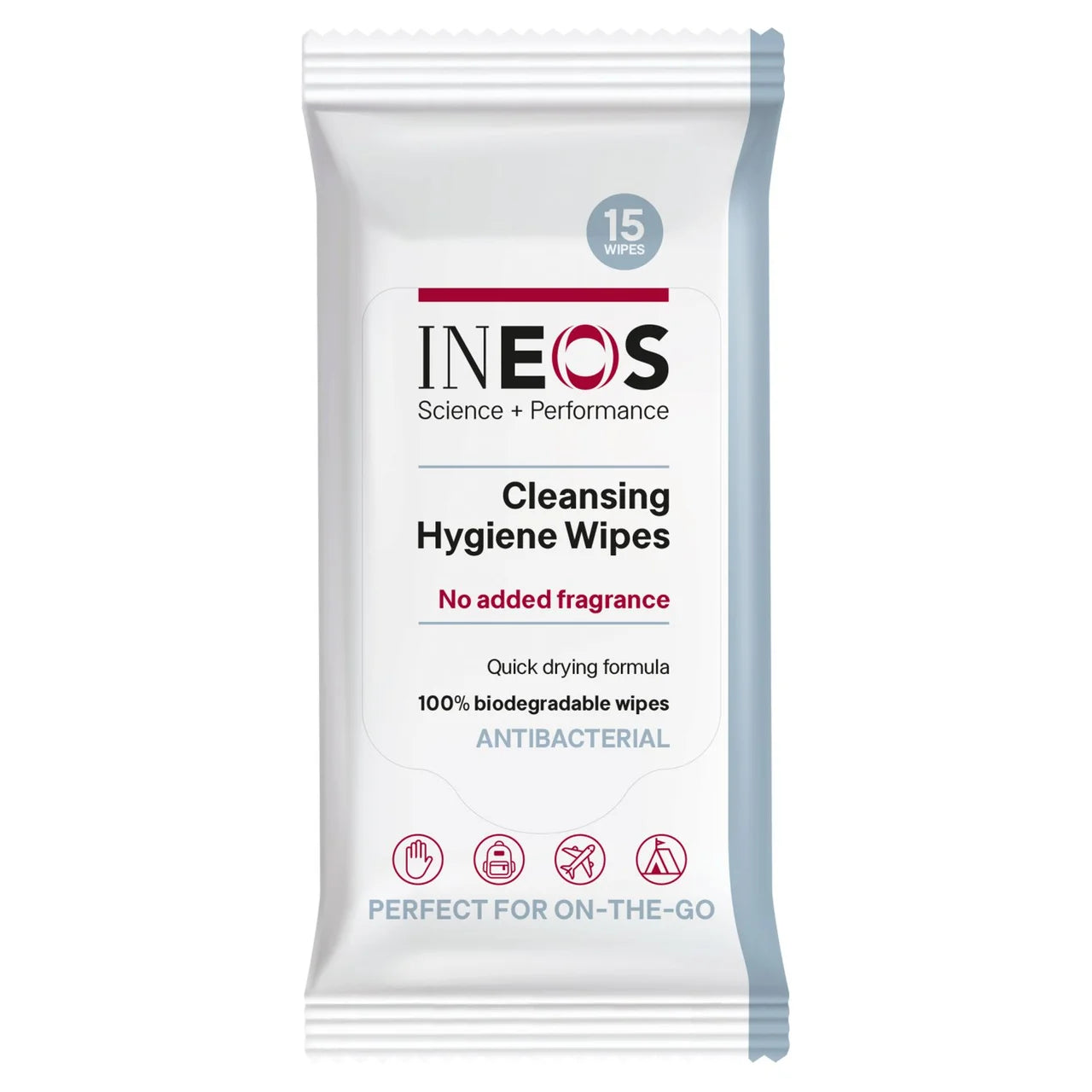 INEOS Cleansing Hygiene Wipes 15 per pack