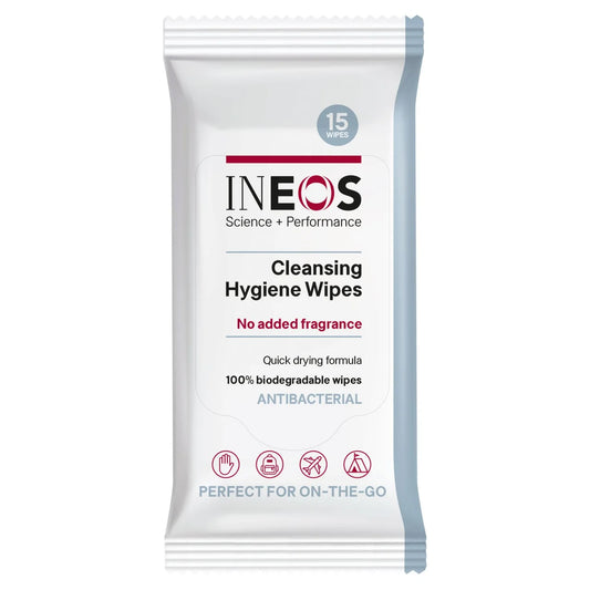 INEOS Cleansing Hygiene Wipes 15 per pack