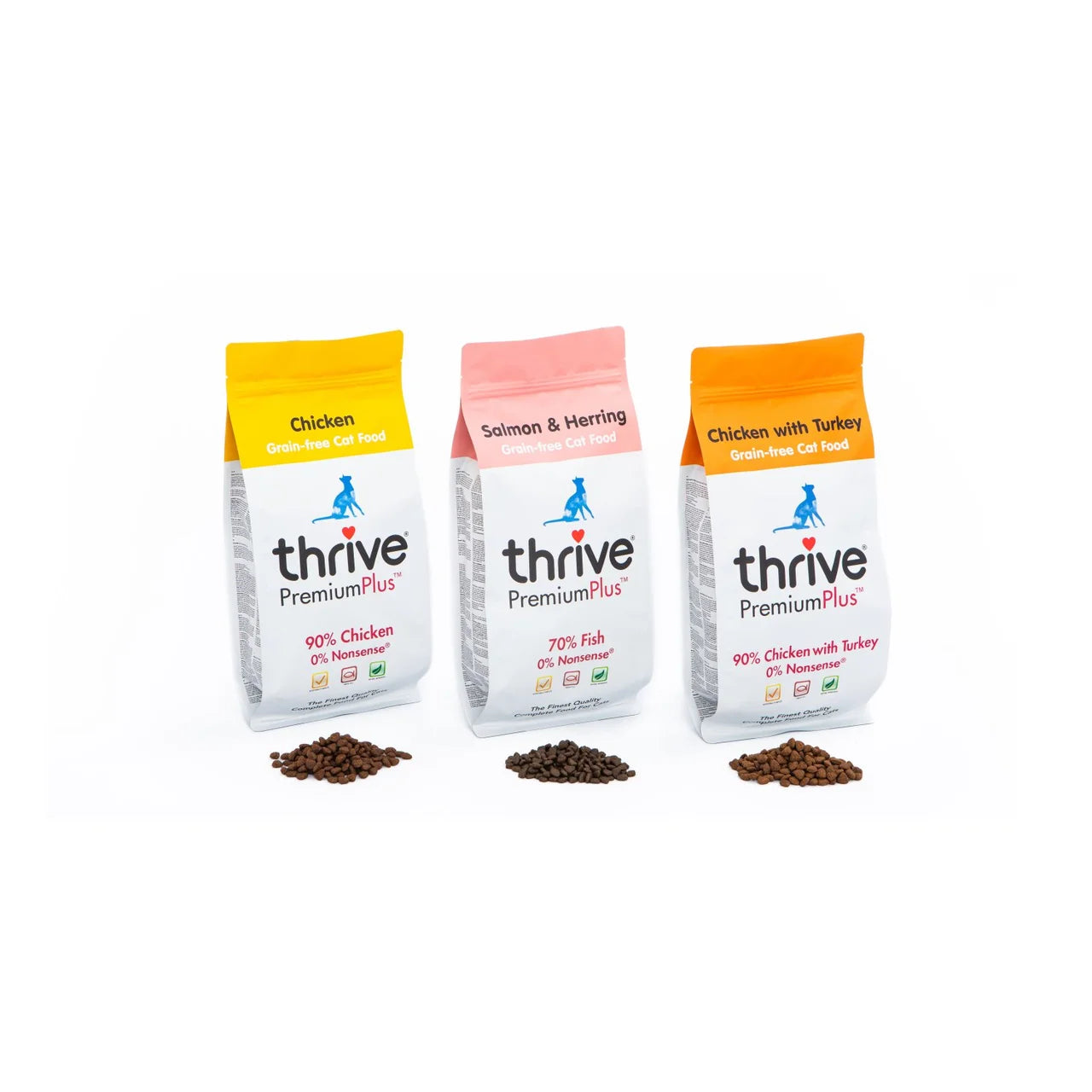 Thrive PremiumPlus Salmon & Herring Dry Cat Food 1.5kg