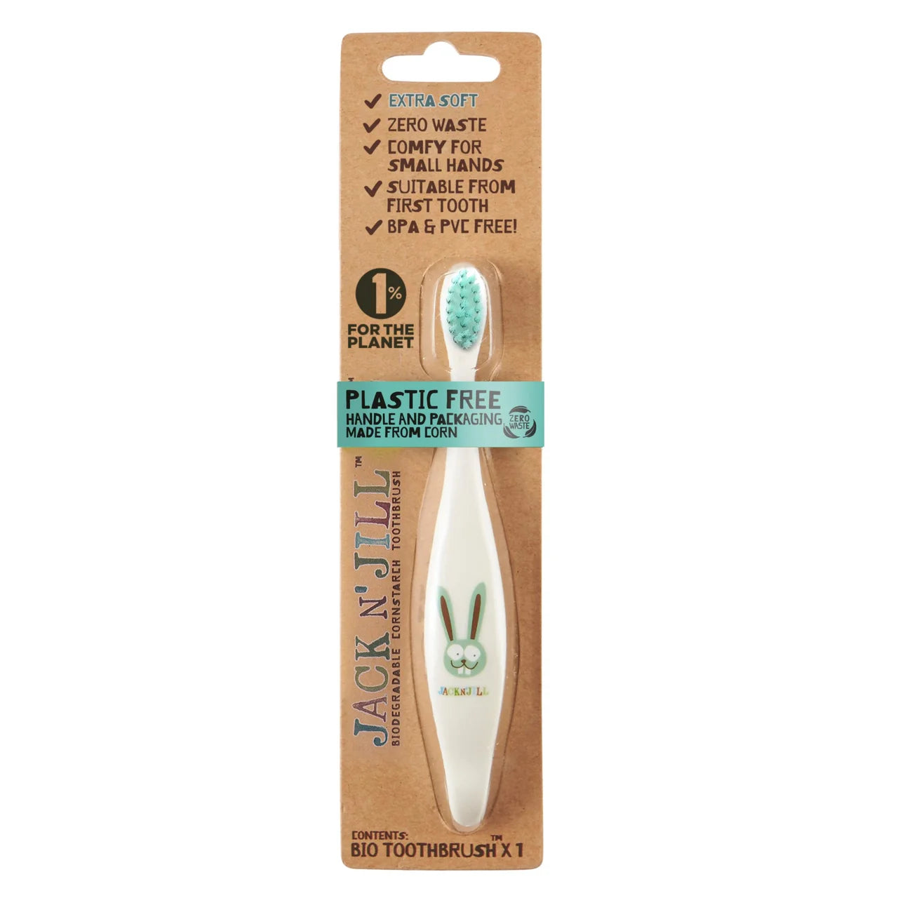 Jack N' Jill Kids Toothbrush Bunny