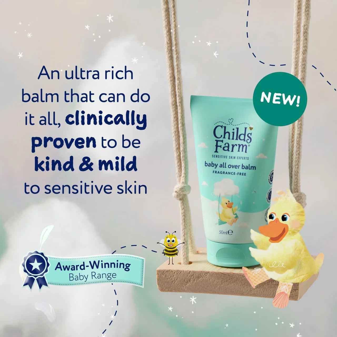 Childs Farm Baby All Over Balm Fragrance-Free 50ml