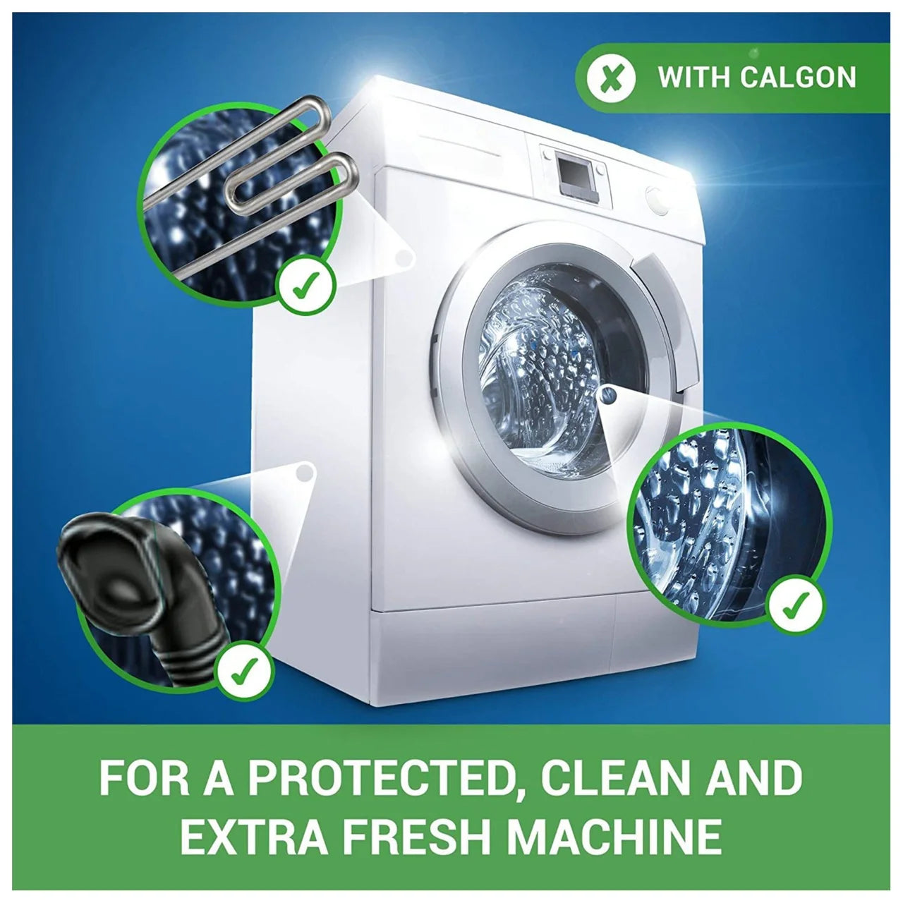 Calgon 4-in-1 Washing Machine Water Softener Tablets 75 per pack