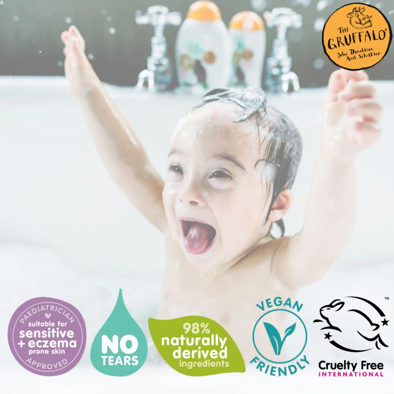 Good Bubble The Gruffalo Bubble Bath with Prickly Pear 400ml