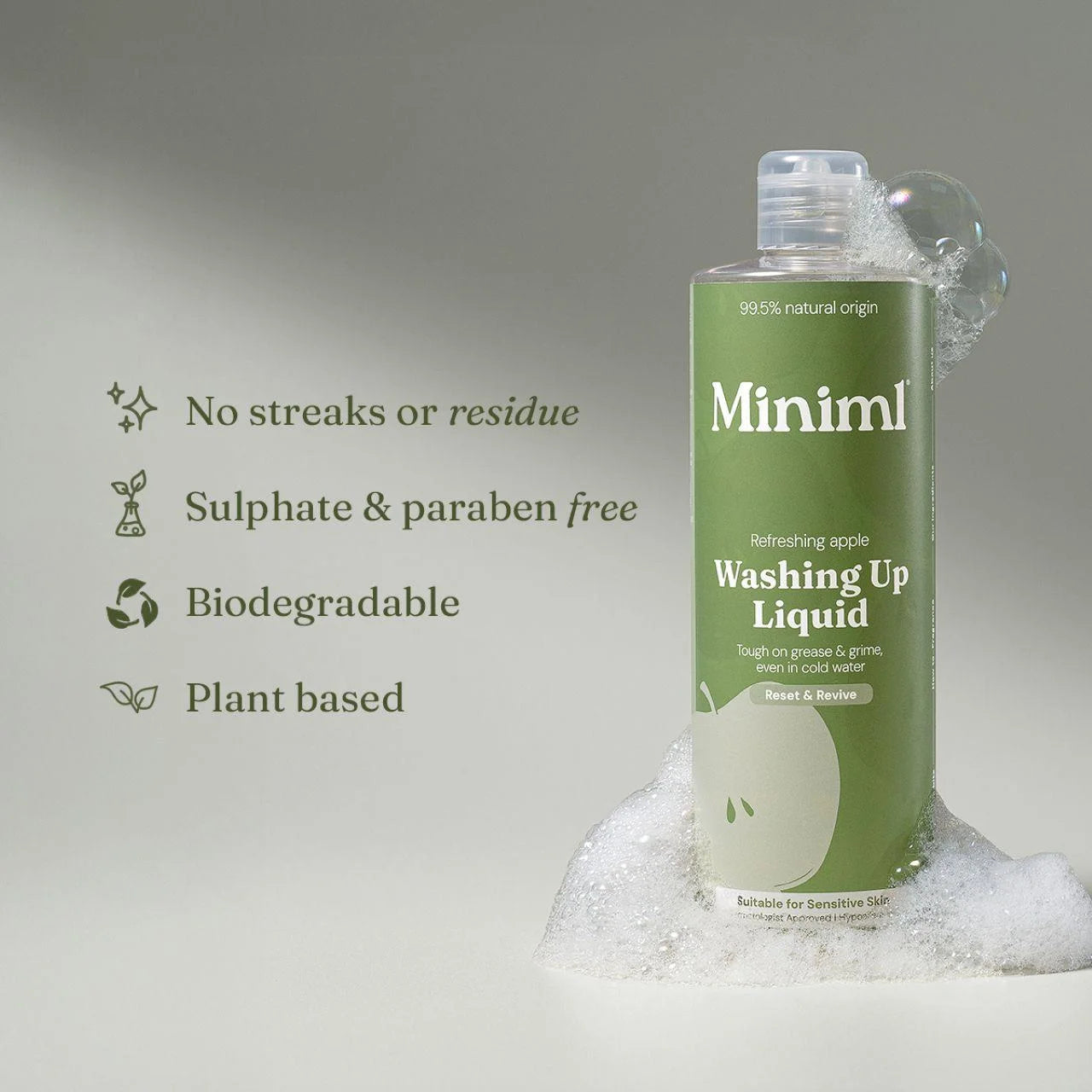 Miniml Washing Up Liquid Apple Orchard 400ml