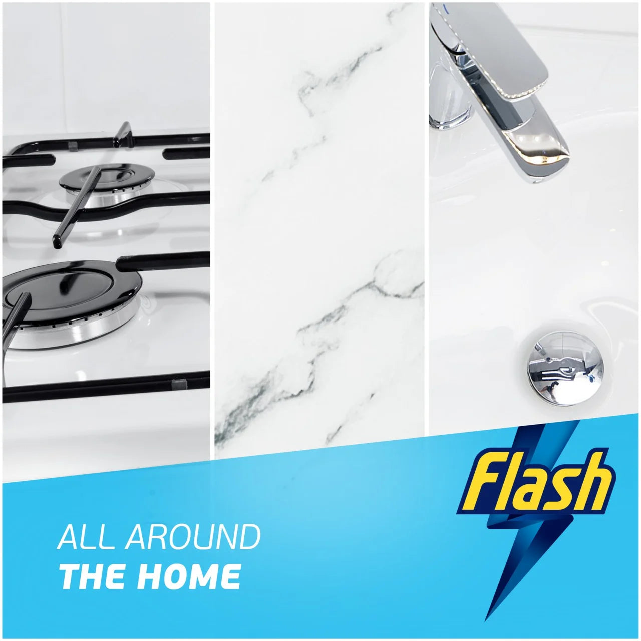 Flash Multipurpose Cleaning Spray With Bicarbonate 800ml