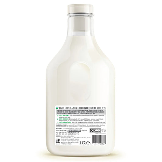 Ecover Concentrated Fabric Softener Zero Non Bio 57 Washes 1430ml