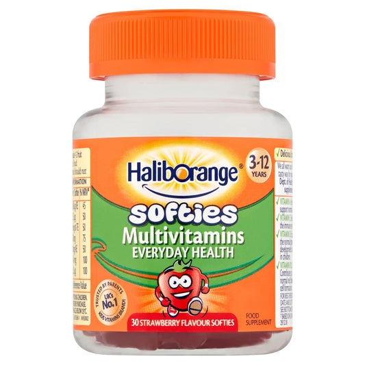 Haliborange Kid's Softies Multivitamins Strawberry Gummies 3-12yrs 30 per pack