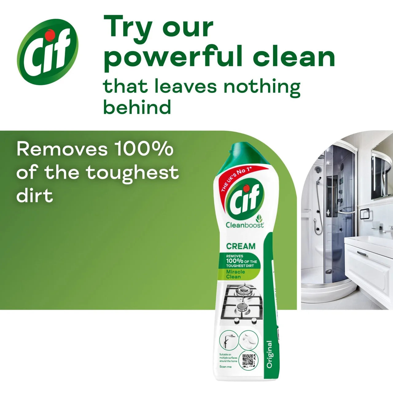Cif Original Multipurpose Cream Cleaner 500ml