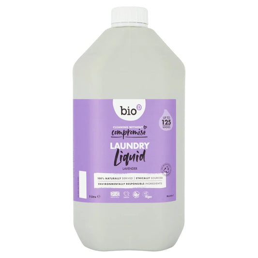 Bio-D Lavender Non-Bio Eco Laundry Liquid Refill 5L