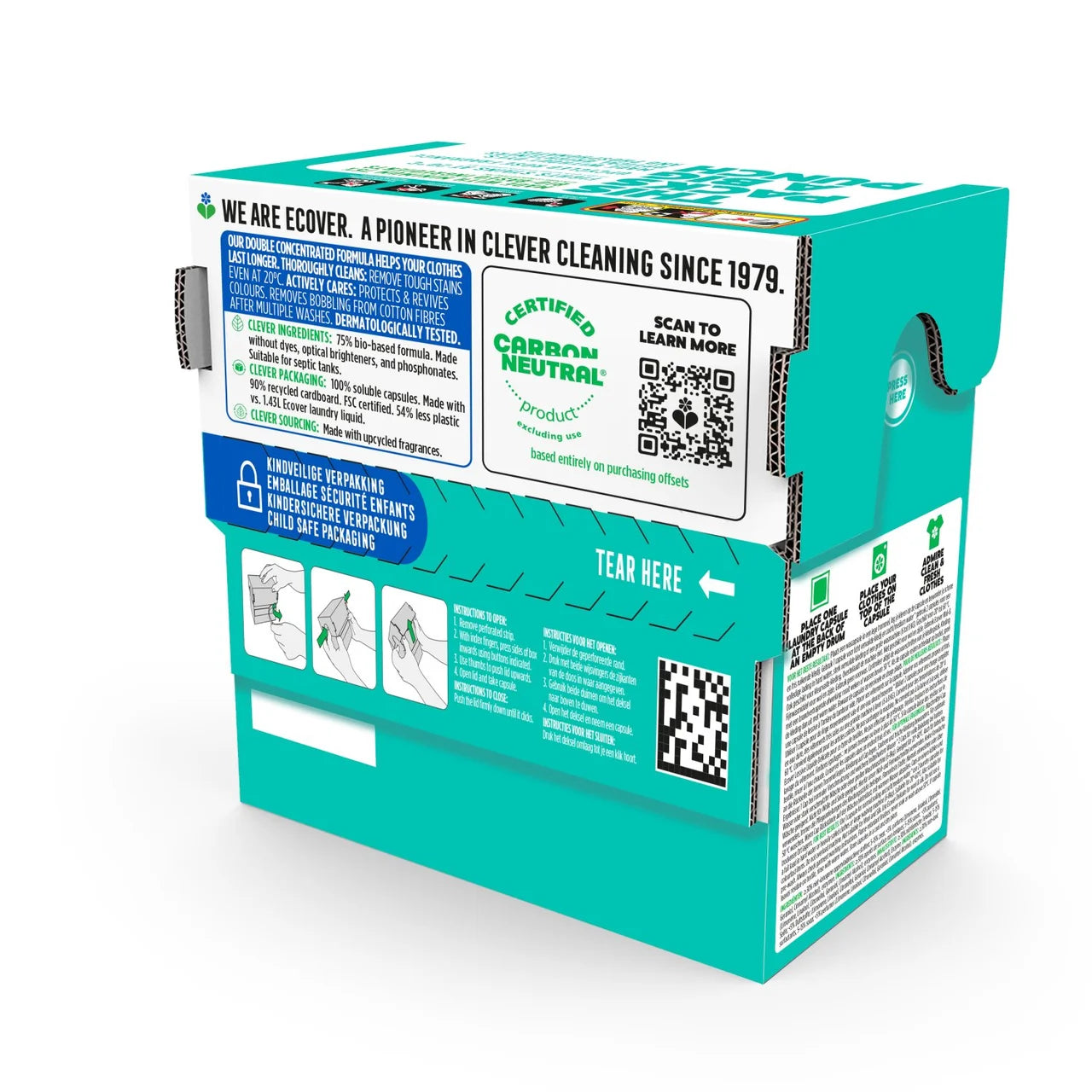 Ecover Laundry Capsules Bio 34 Washes