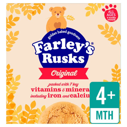 Heinz Farley's Original Rusks 6 months+ 18 x 17g
