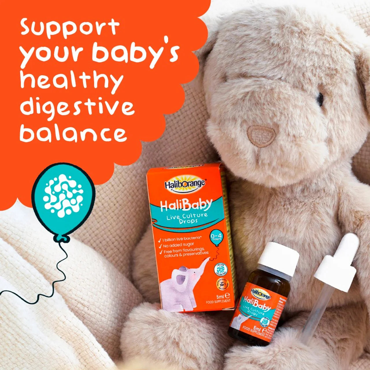 Haliborange Baby Live Culture Drops 5ml