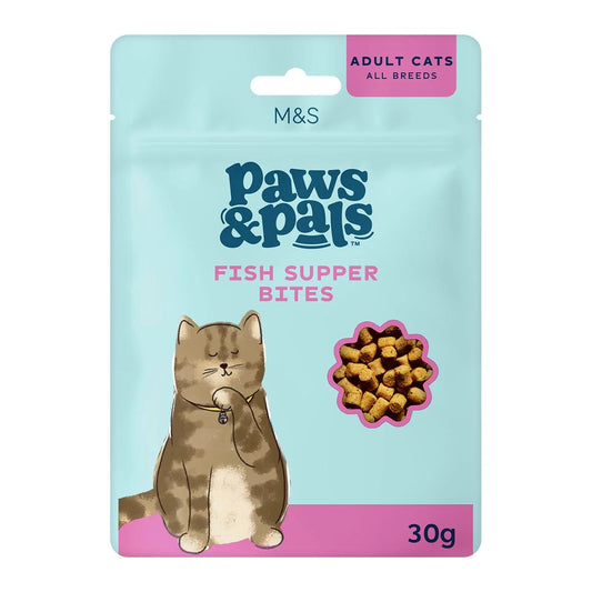 M&S Paws & Pals Fish Supper Bites 30g