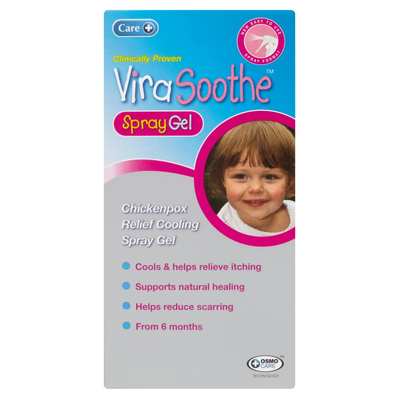 ViraSoothe Chicken Pox Relief Spray Gel 60ml