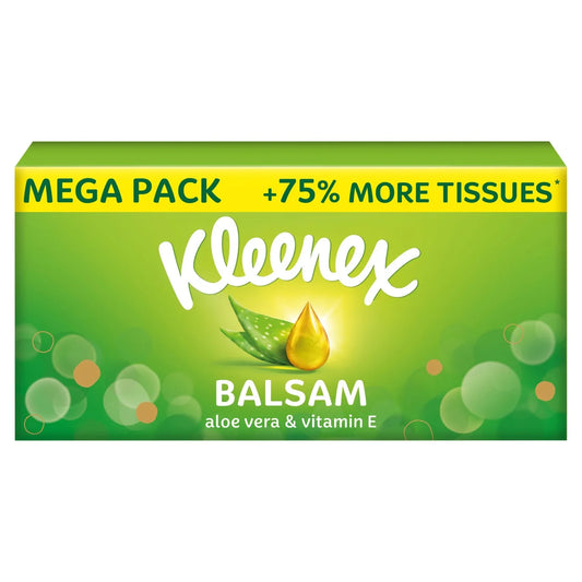 Kleenex Balsam MEGA Box 112 per pack