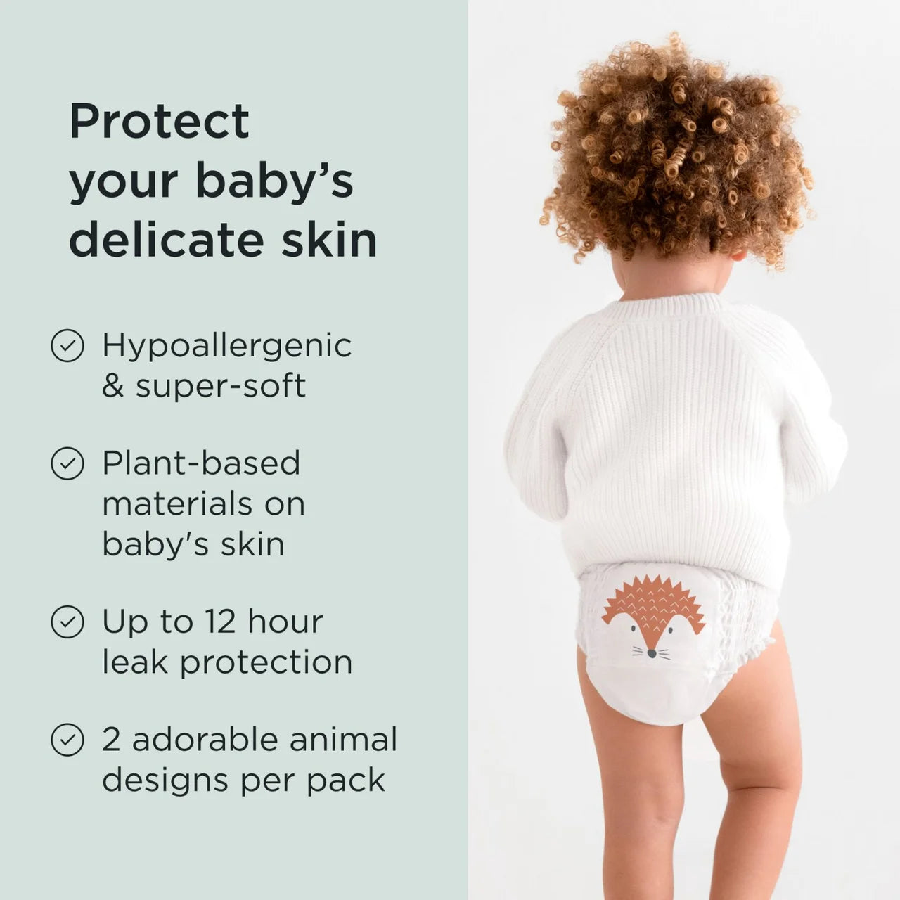Kit & Kin Hypoallergenic Nappy Pants Size 6 (15+kg) 18 per pack