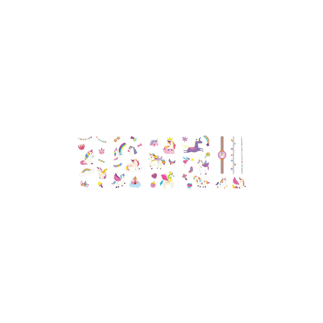 Avenir Unicorn Nail Stickers And Tattoos