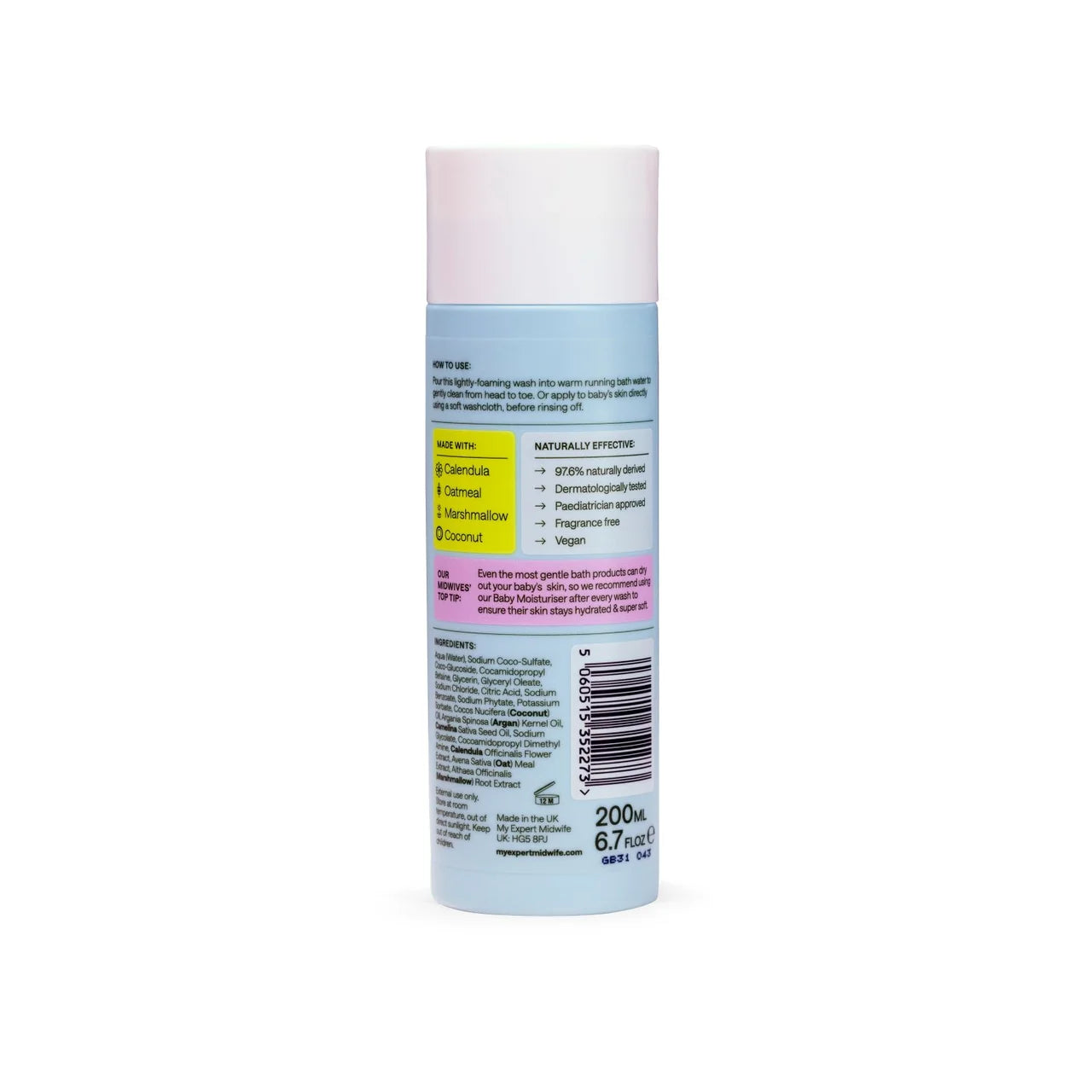 My Expert Midwife Baby Wash 200ml