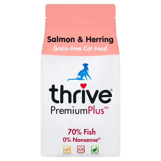 Thrive PremiumPlus Salmon & Herring Dry Cat Food 1.5kg