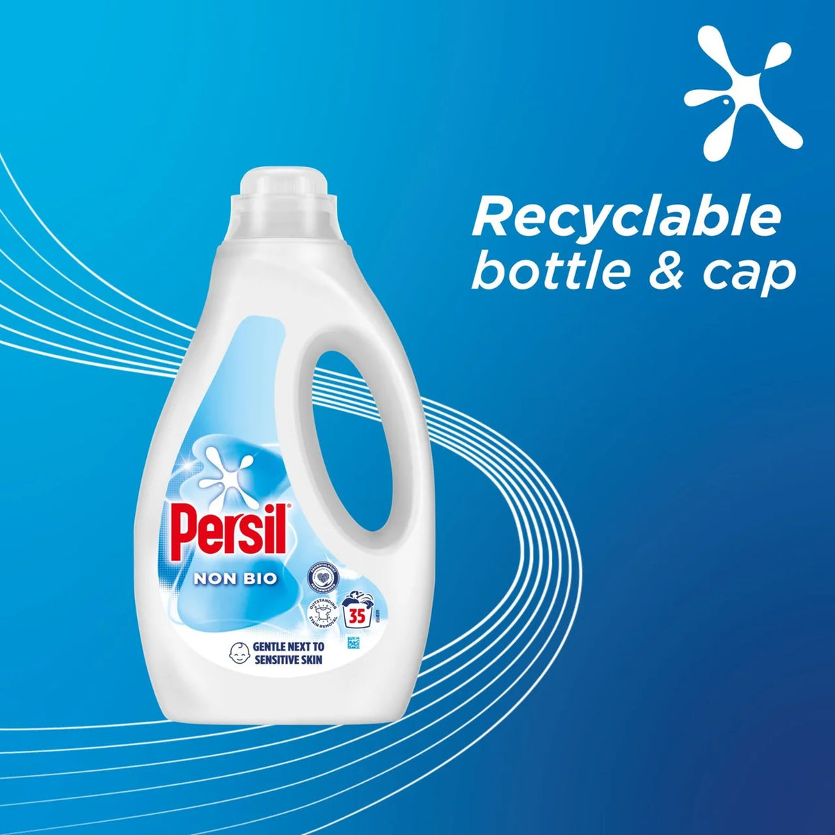 Persil Non Bio Liquid Laundry Washing Detergent 35 Washes 945ml