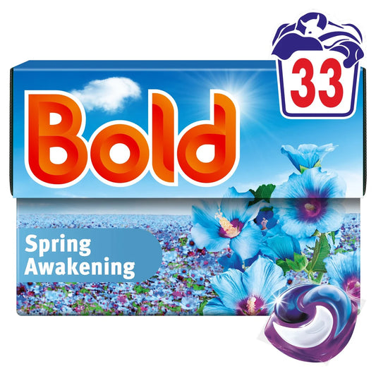 Bold 3in1 Pods Washing Capsules Spring Awakening 33 Washes