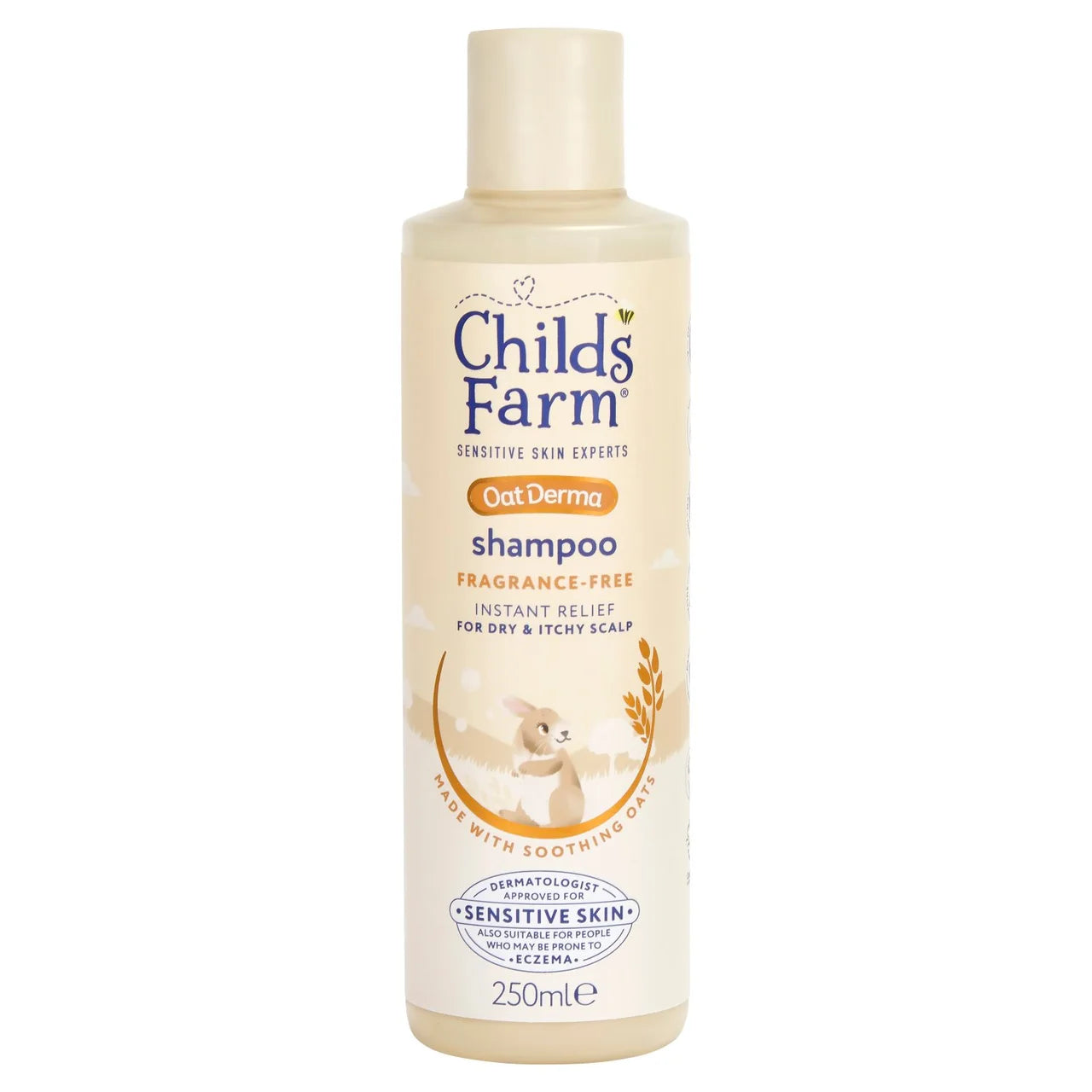 Childs Farm OatDerma Shampoo Fragrance-Free 250ml