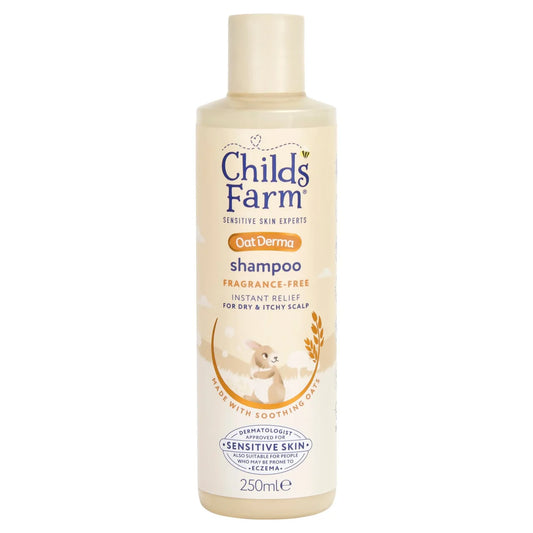 Childs Farm OatDerma Shampoo Fragrance-Free 250ml