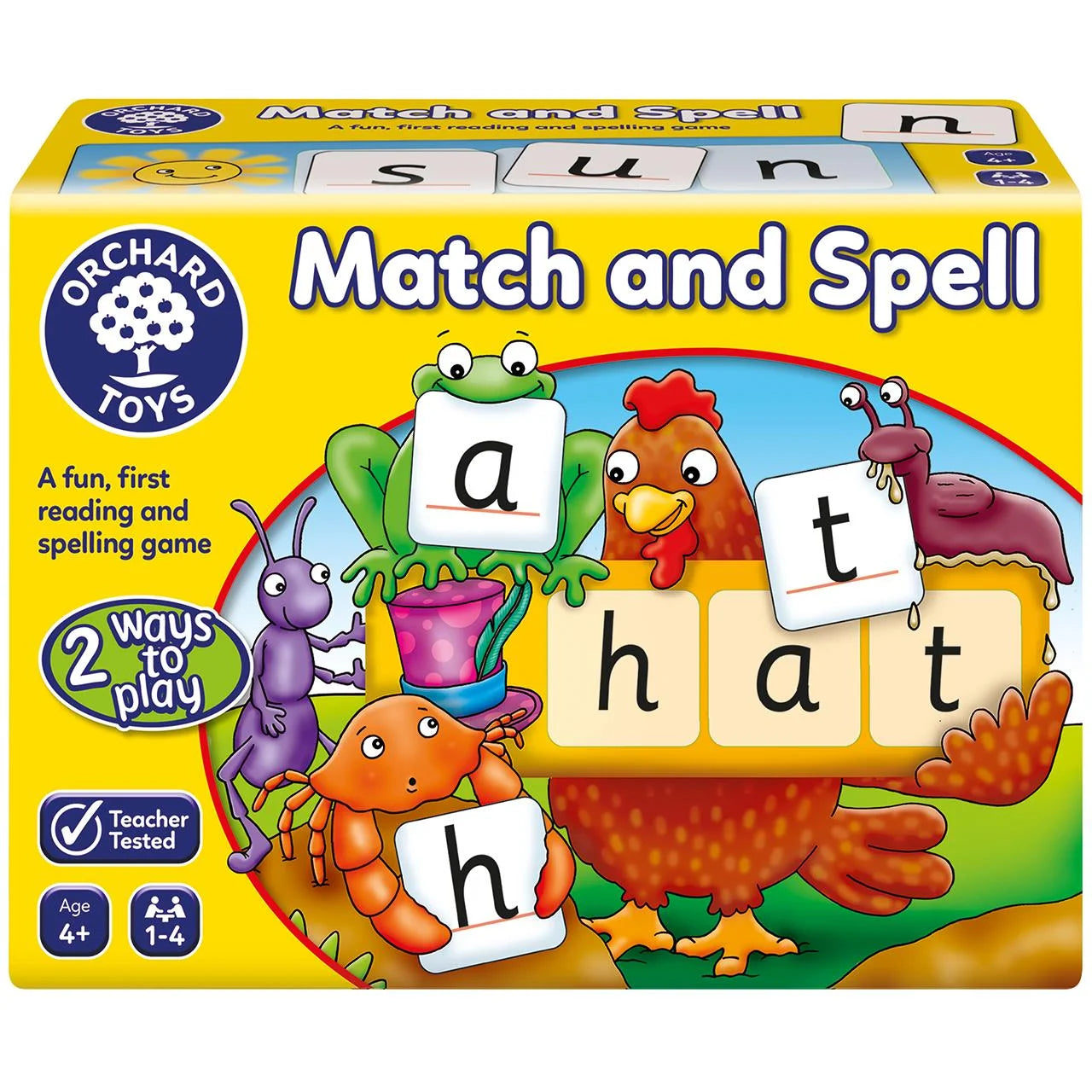 Orchard Toys Match & Spell, 4yrs+
