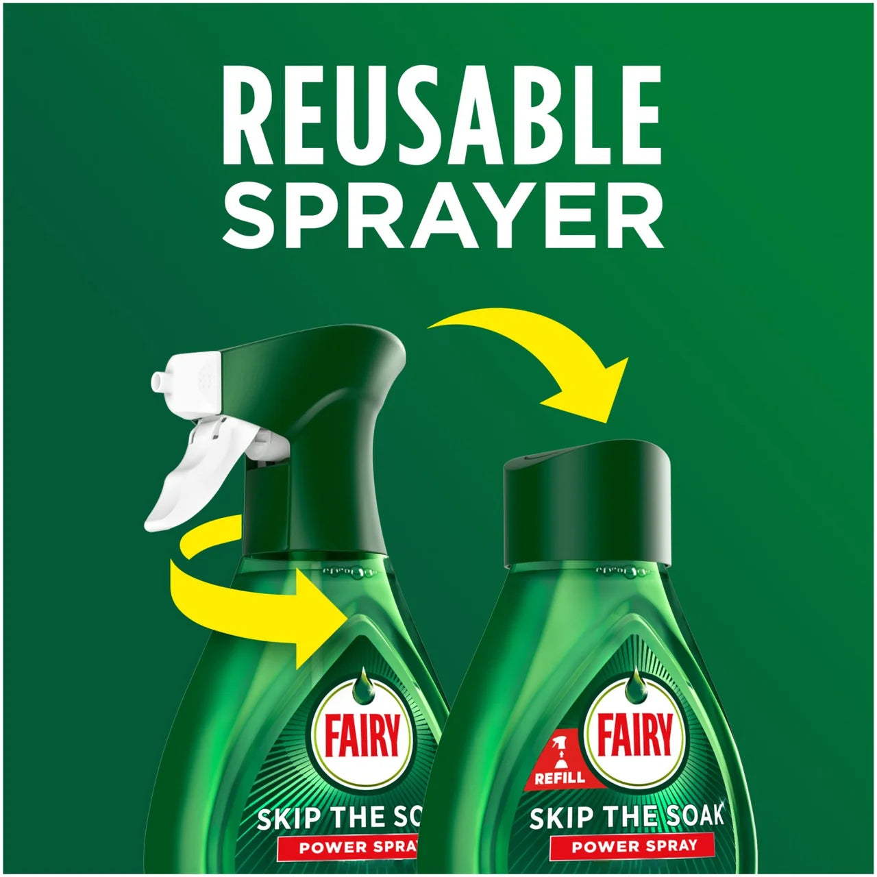 Fairy Skip The Soak Power Spray Fresh 500ml
