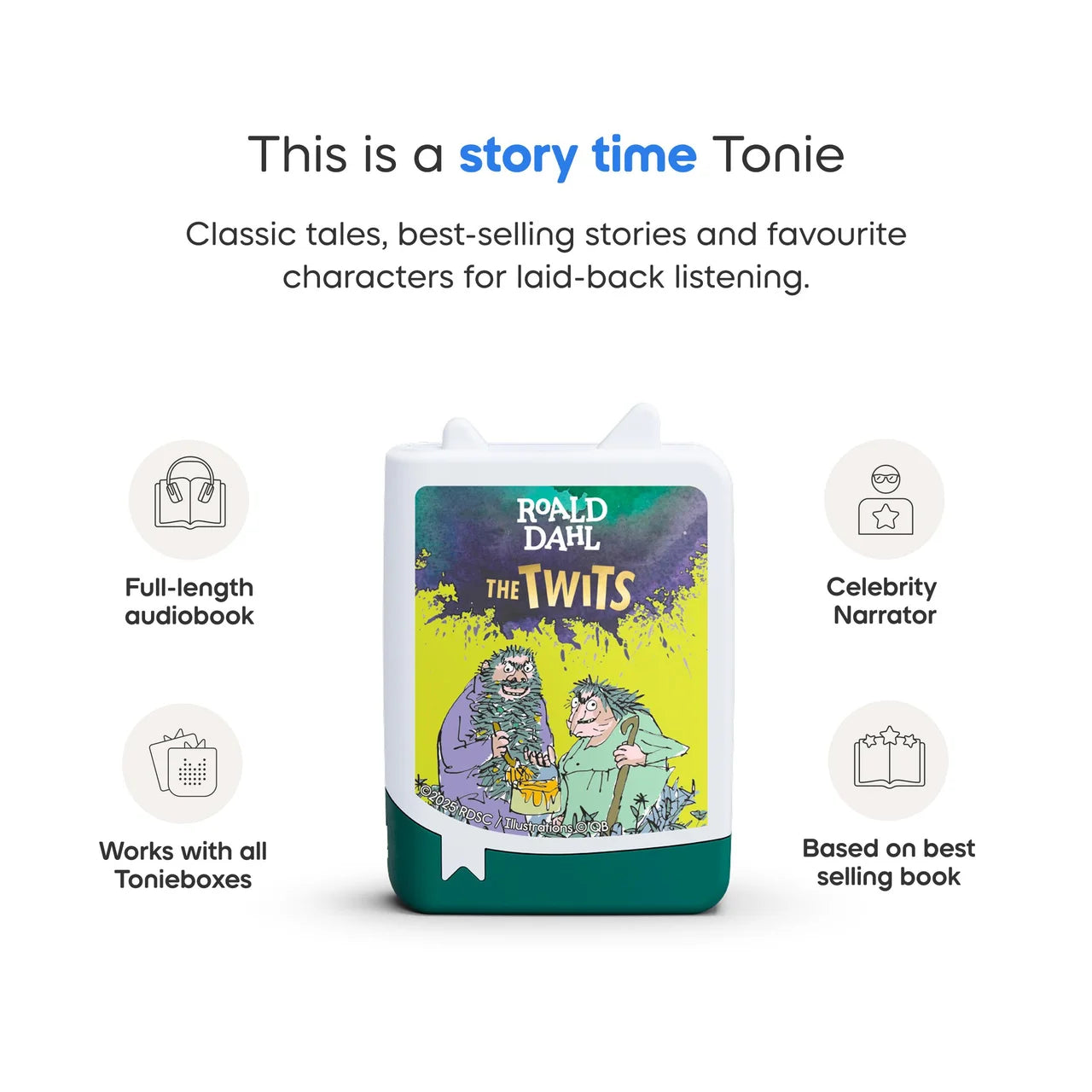 Tonies Roald Dahl The Twits Audiobook Tonie