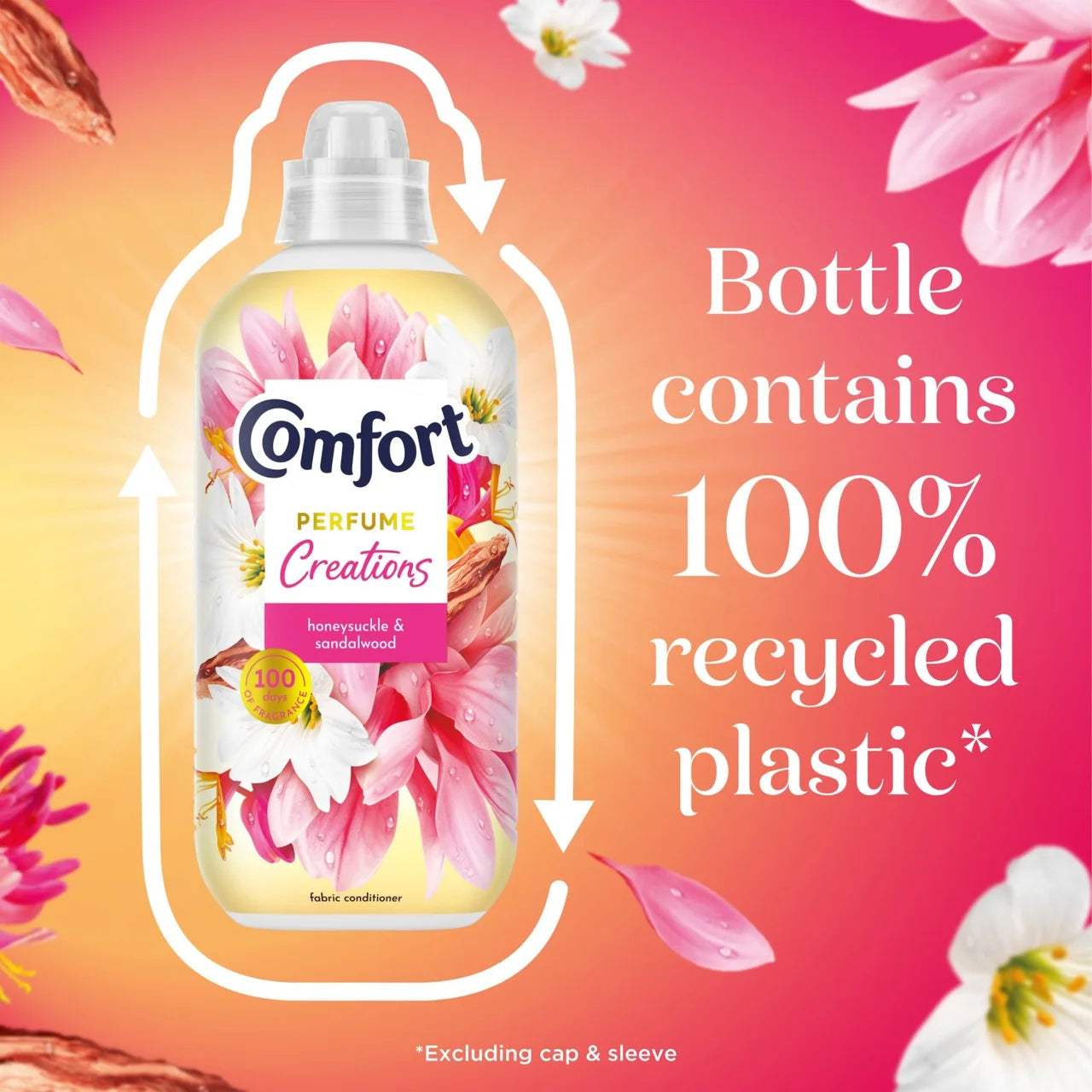 Comfort Perfume Creations Honeysuckle & Sandalwood Fabric Conditioner 48W 1.4L