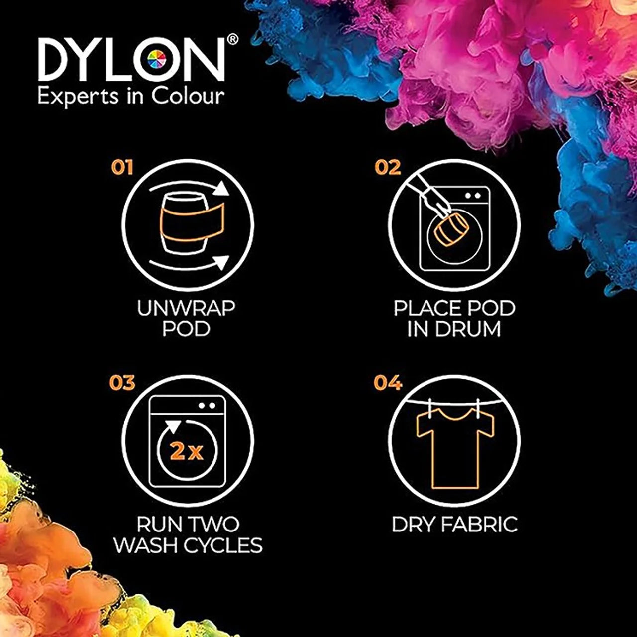Dylon Machine Dye Pod Intense Black