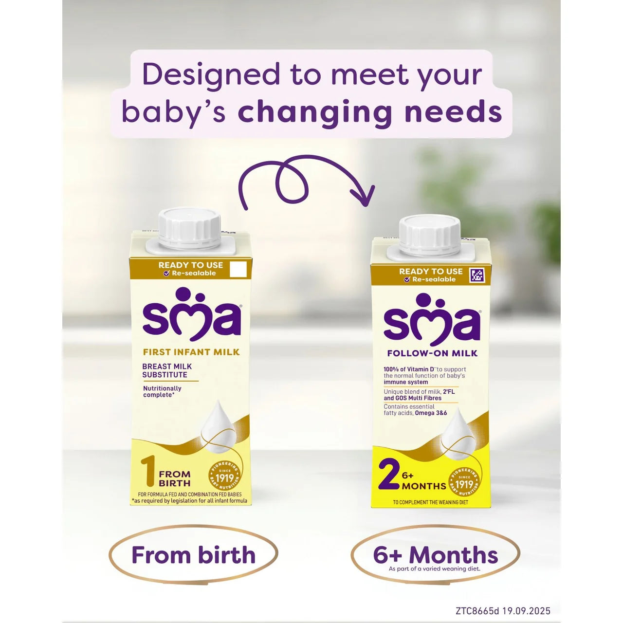 SMA First Infant Milk From Birth 200ml