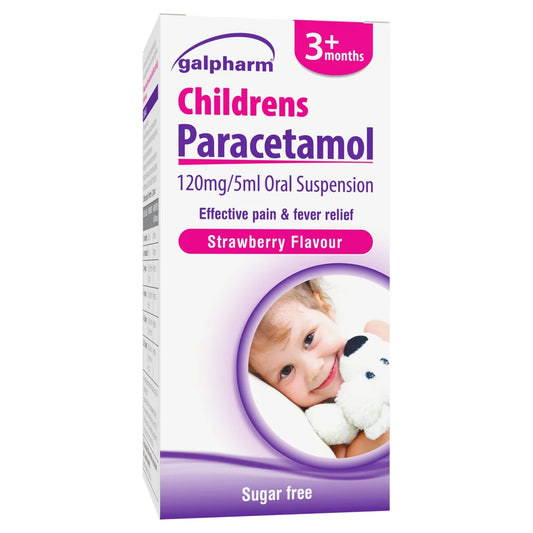 Galpharm Childrens Paracetamol Liquid Suspension 100ml