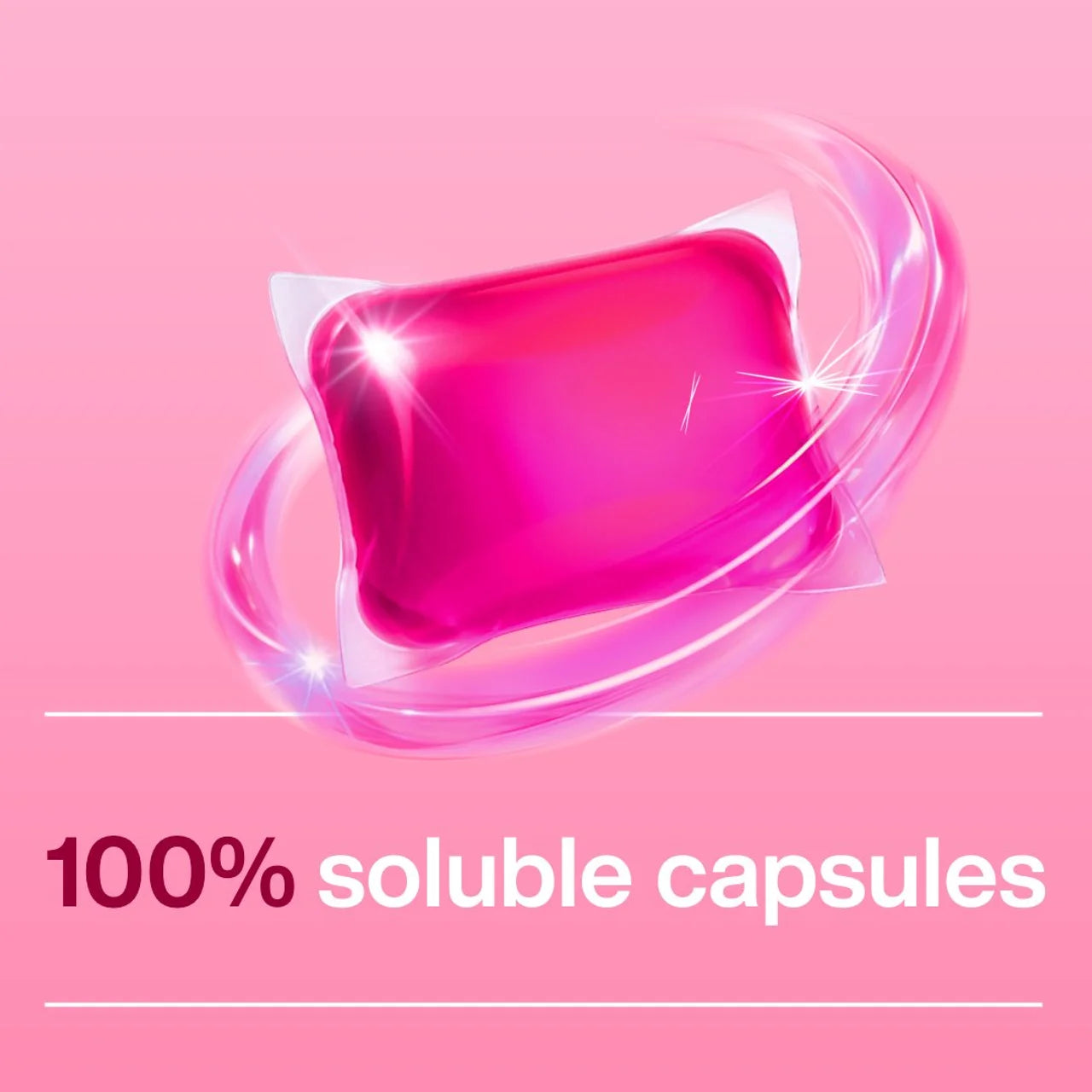 INEOS Non Bio Laundry Capsules Rhubarb + Pomegranate 24 per pack