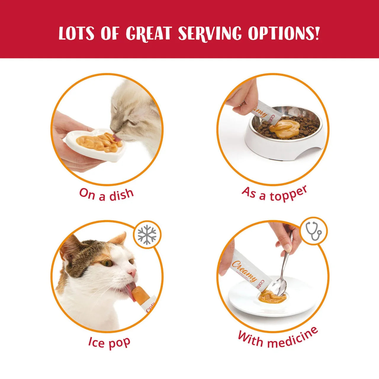 Catit Creamy Salmon & Prawn Cat Treat 15 x 10g