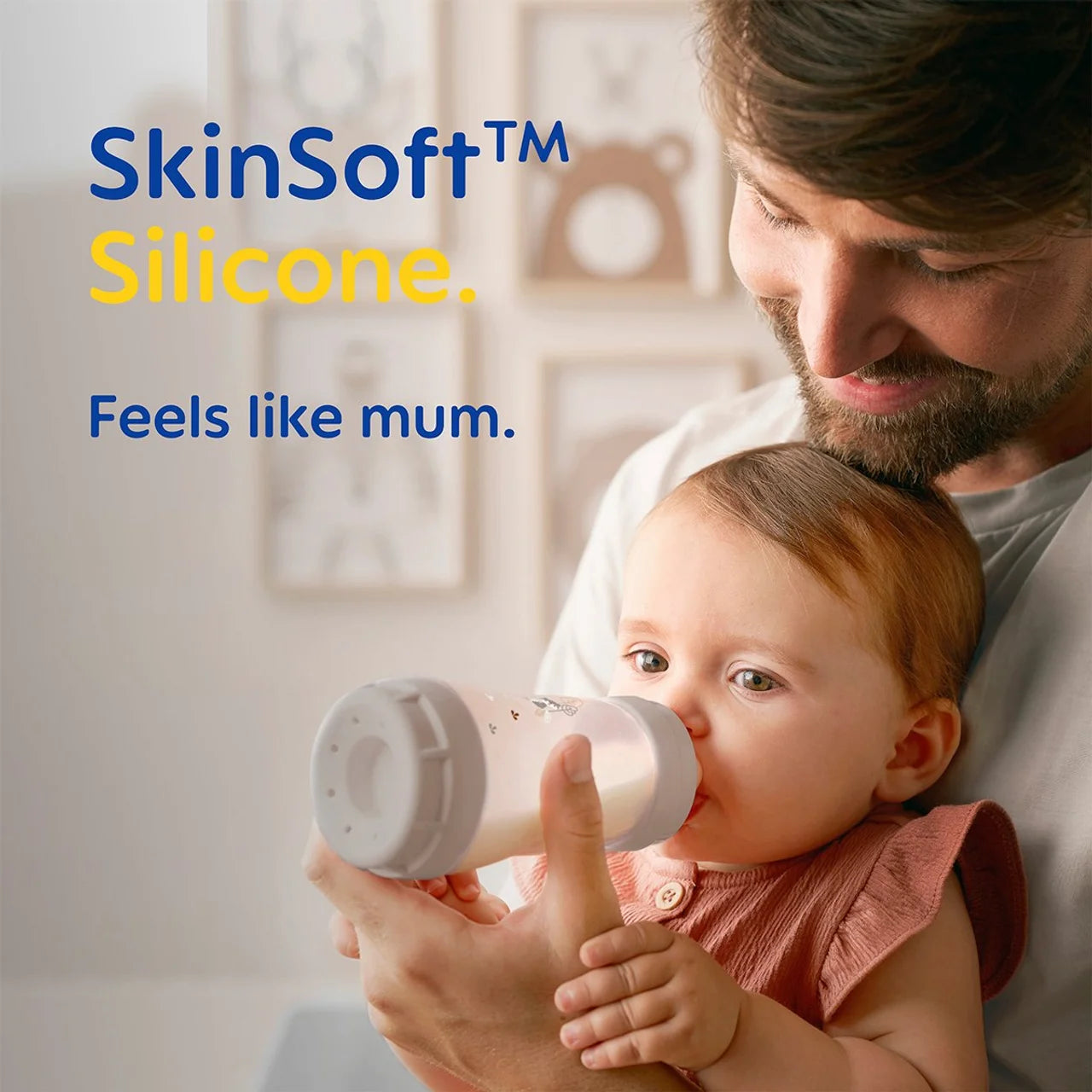 MAM Silicone Bottle Teats Fast Flow 4+ Months Level 3 , 2 per pack