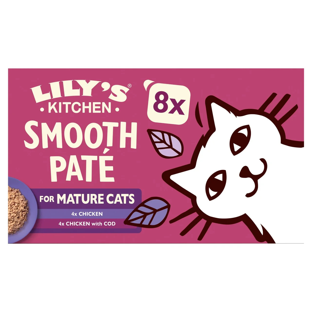 Lily's Kitchen Cat Mature Pate Multipack 8 x 85g