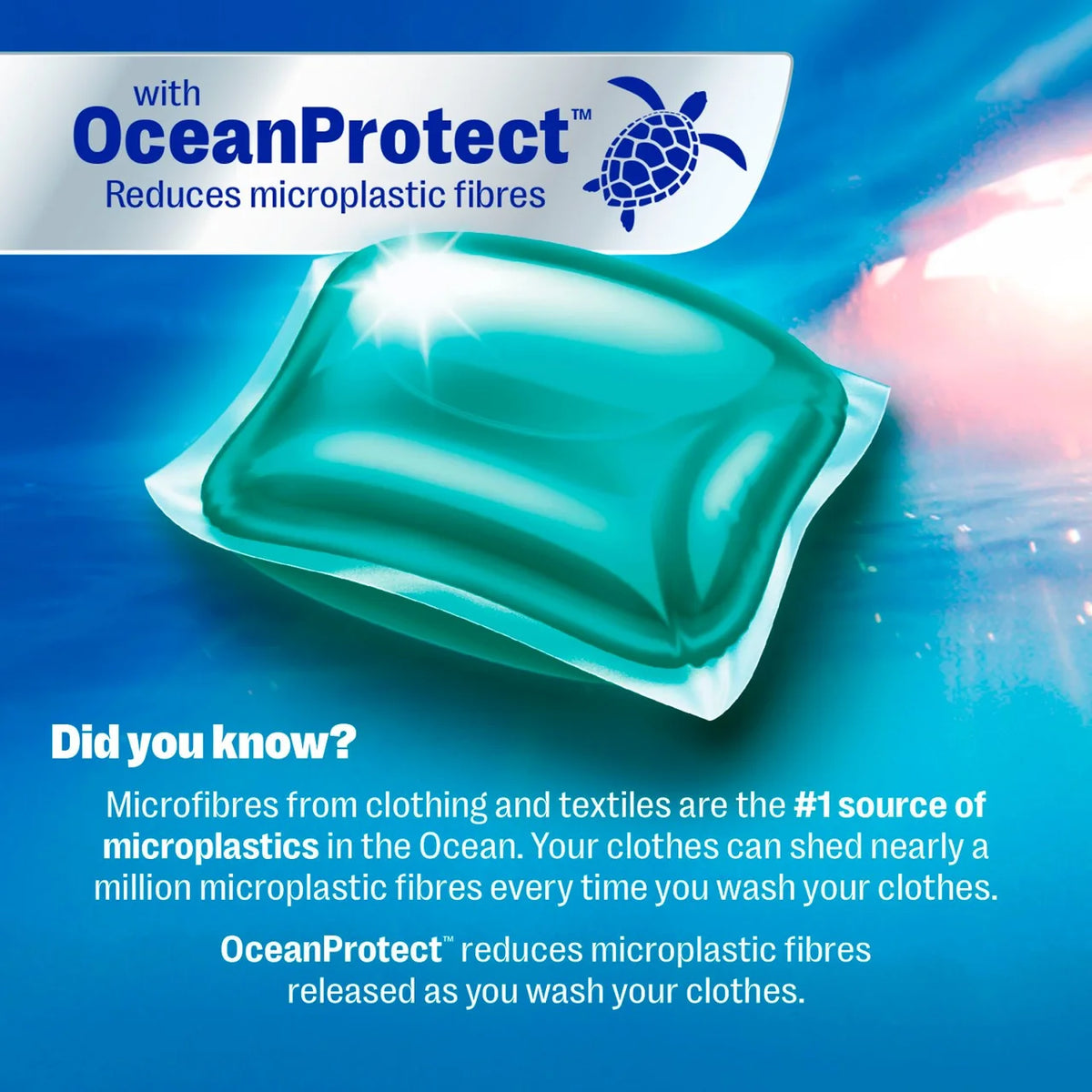 OceanSaver Plastic Free 30 Bio Washing Capsules