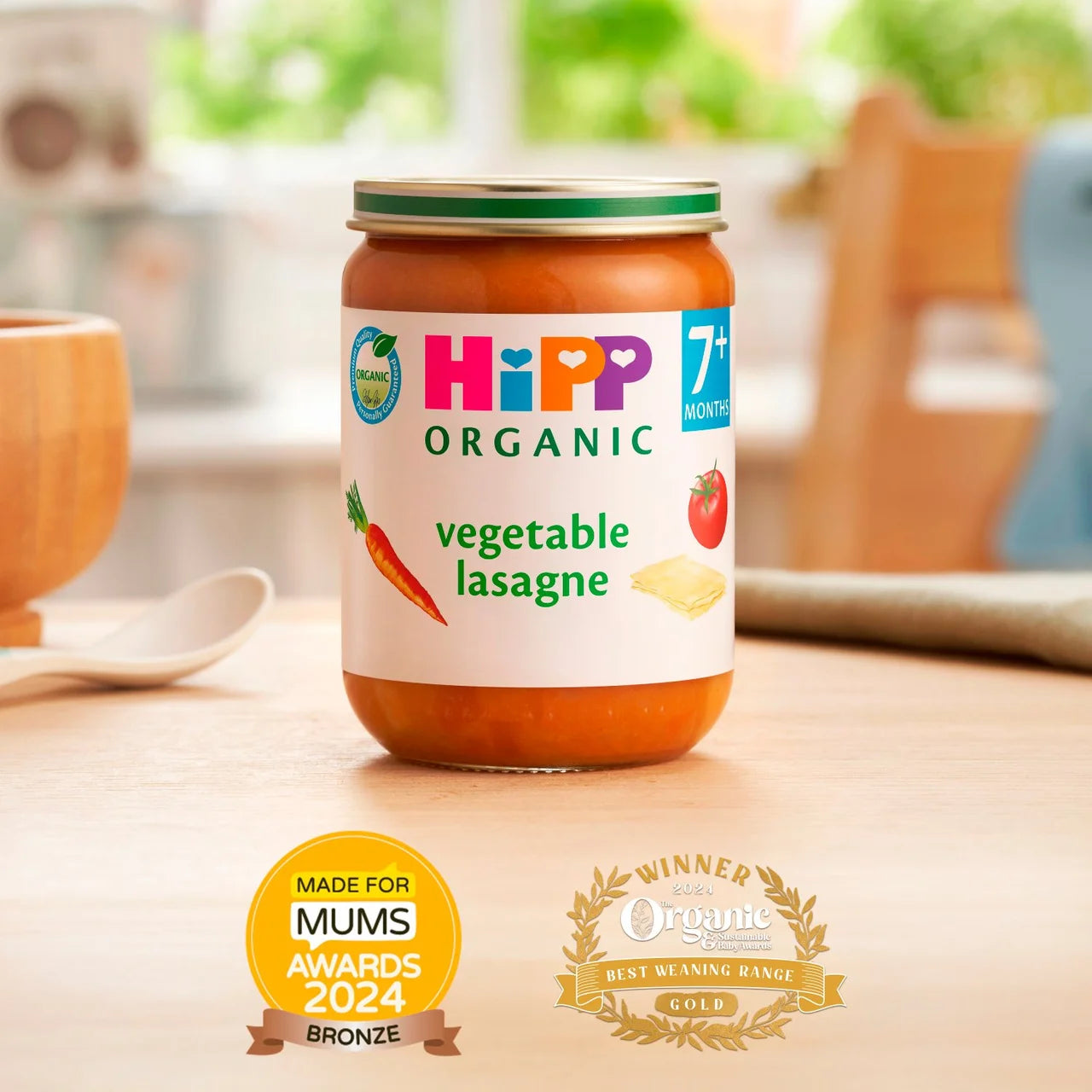 HiPP Organic Vegetable Lasagne Baby Food Jar 7+ Months 190g