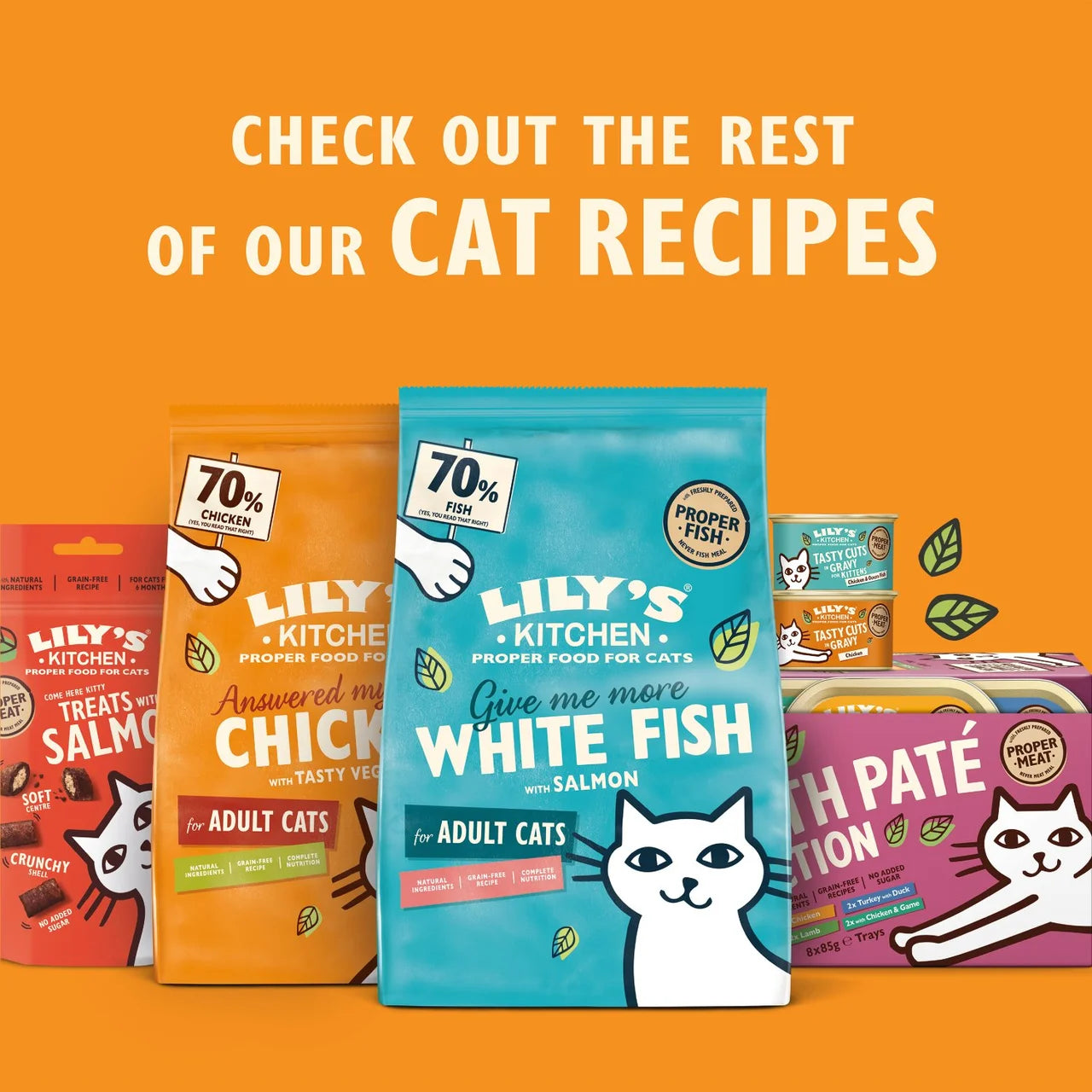 Lily's Kitchen Organic Turkey Dinner for Cats 85g