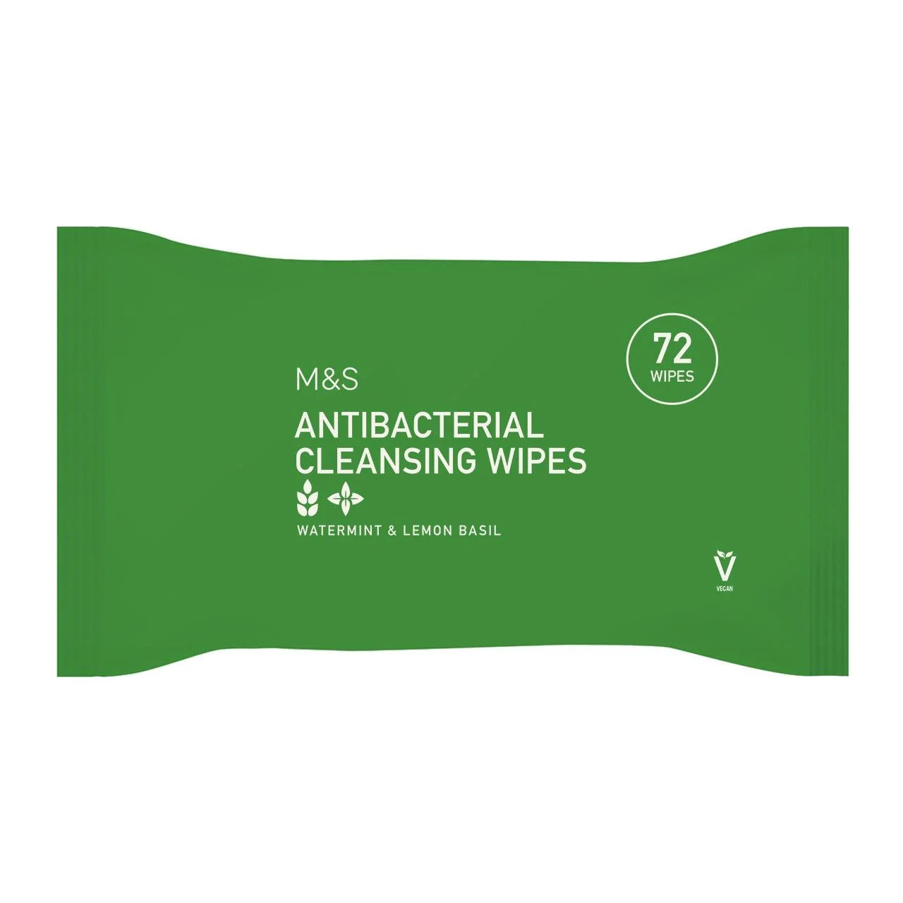 M&S Antibacterial Cleansing Wipes 72 per pack