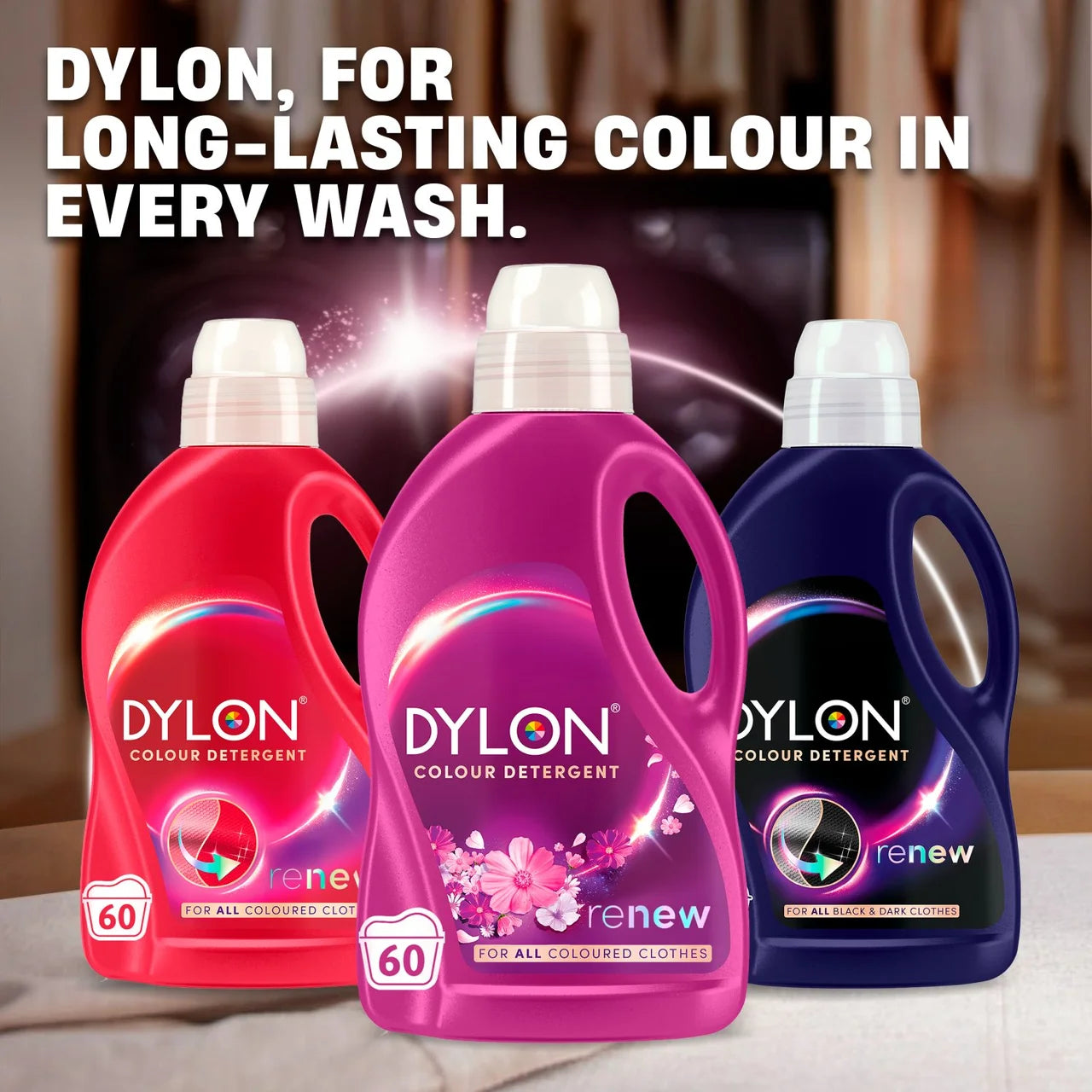 Dylon Renew Colour Detergent - Blossom 60 washes
